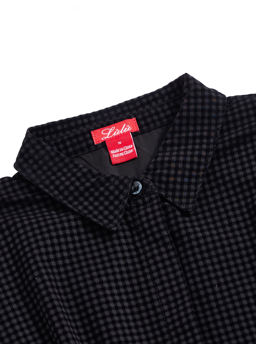 Square Velvet Pleated Dress