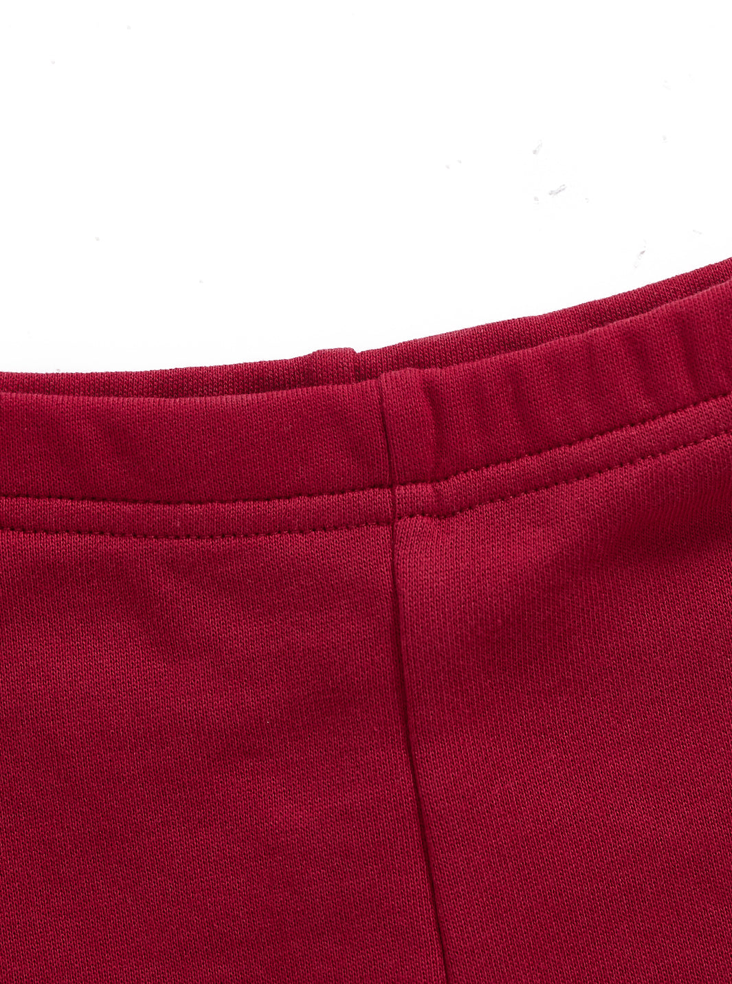 Baby French Terry Solid Set - Deep Maroon