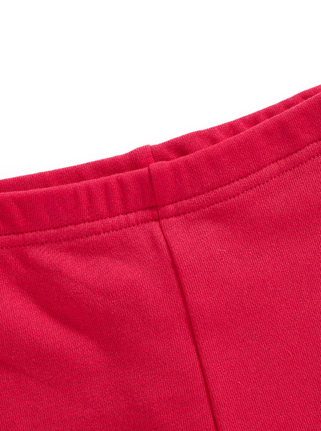 Baby French Terry Solid Set - Hot Coral