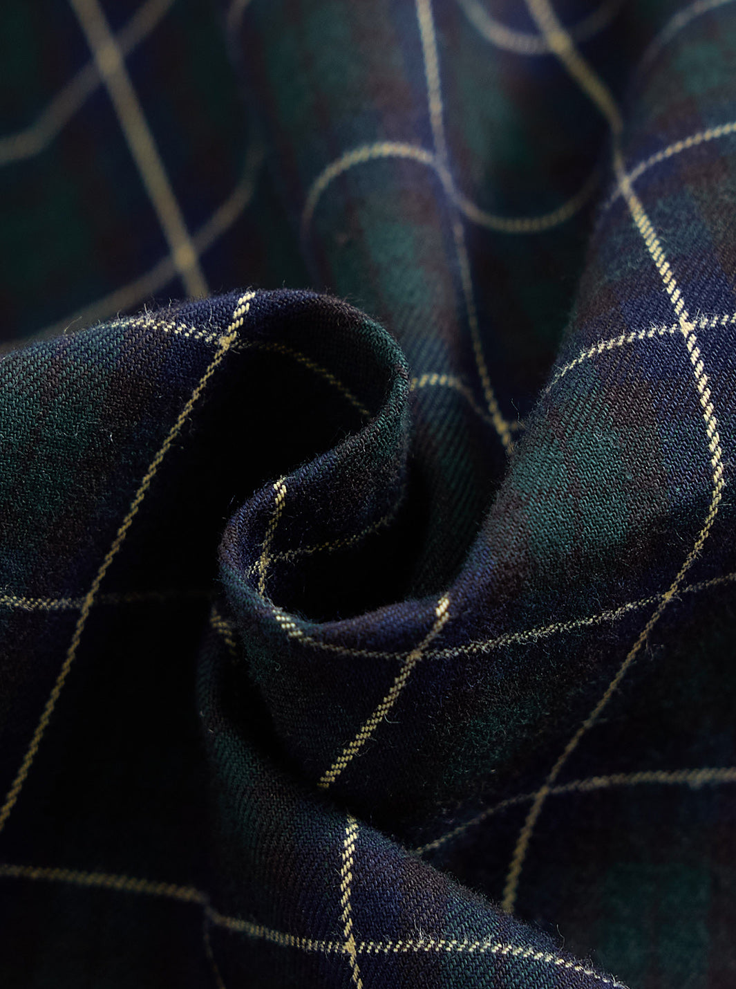 Plaid Mock Neck Dress