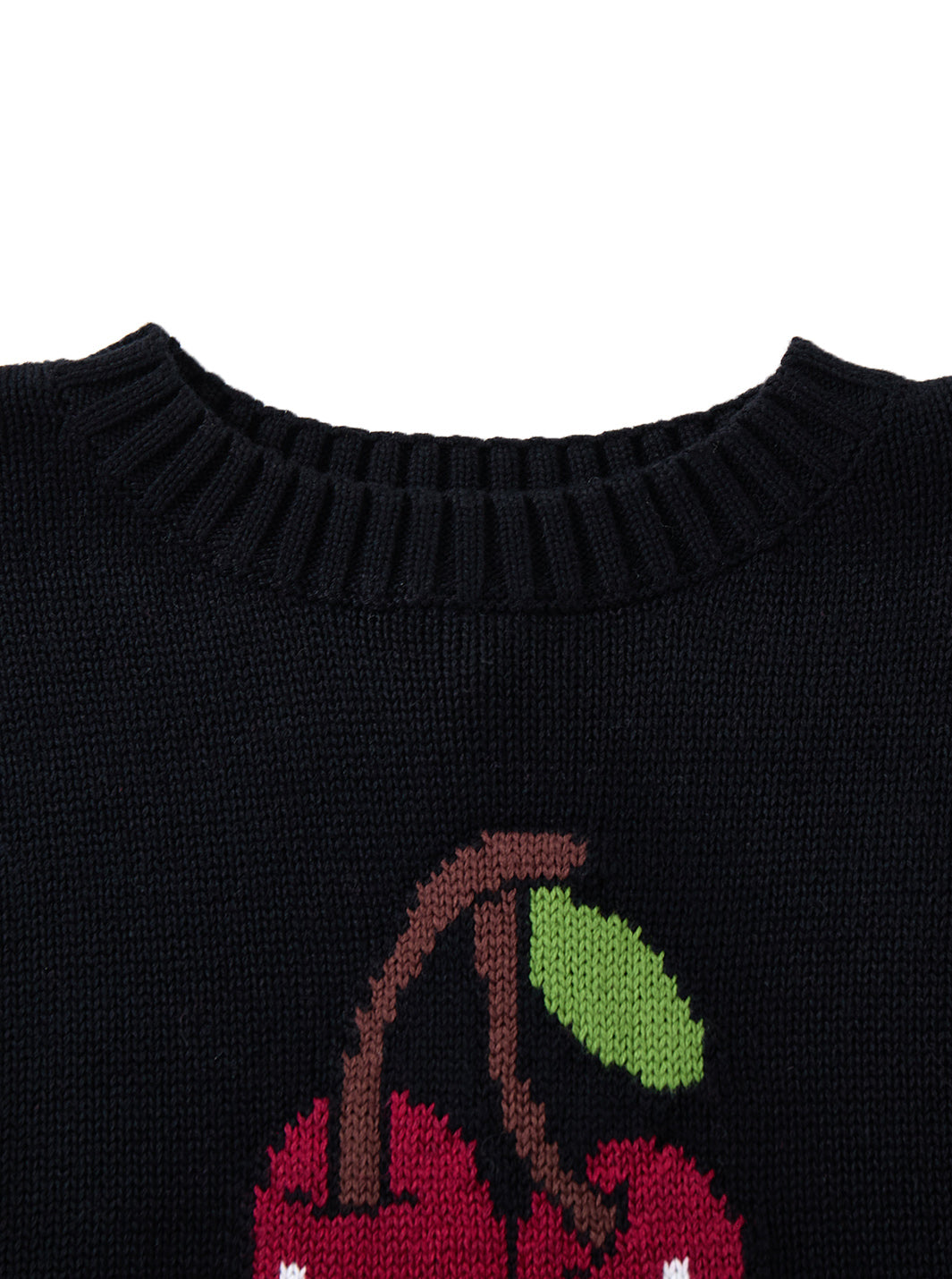 Cherry Sweater - Black