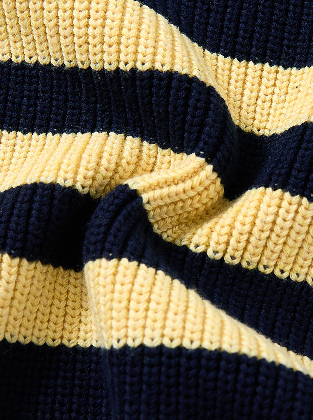 Striped Sweater - Dk. Navy