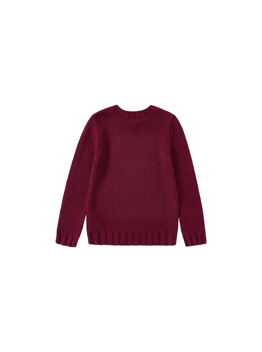 Big House Sweater - Wine mix