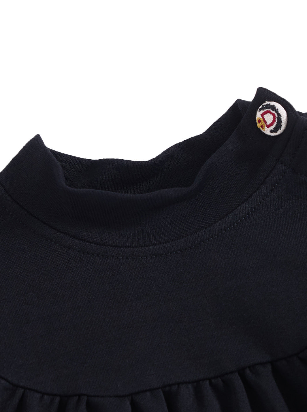 Baby Mock Neck Buttons Set