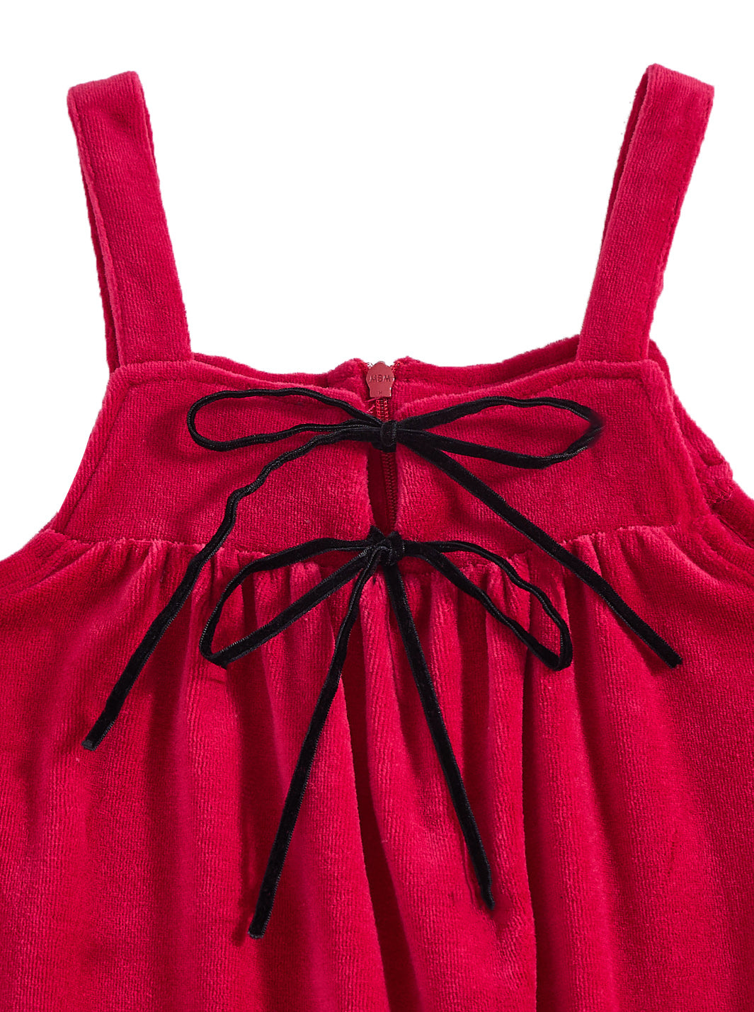 Jumper Cotton Velour Ribbon Robe - Strawberry