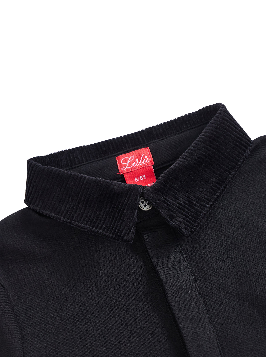 Corduroy Collar Polo