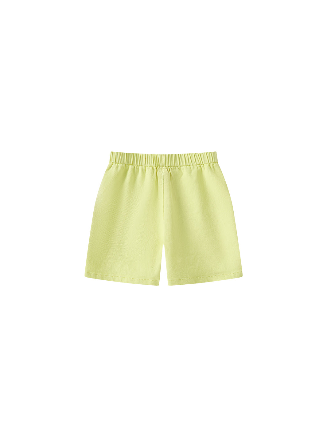 Twill Short Pants - Yellow