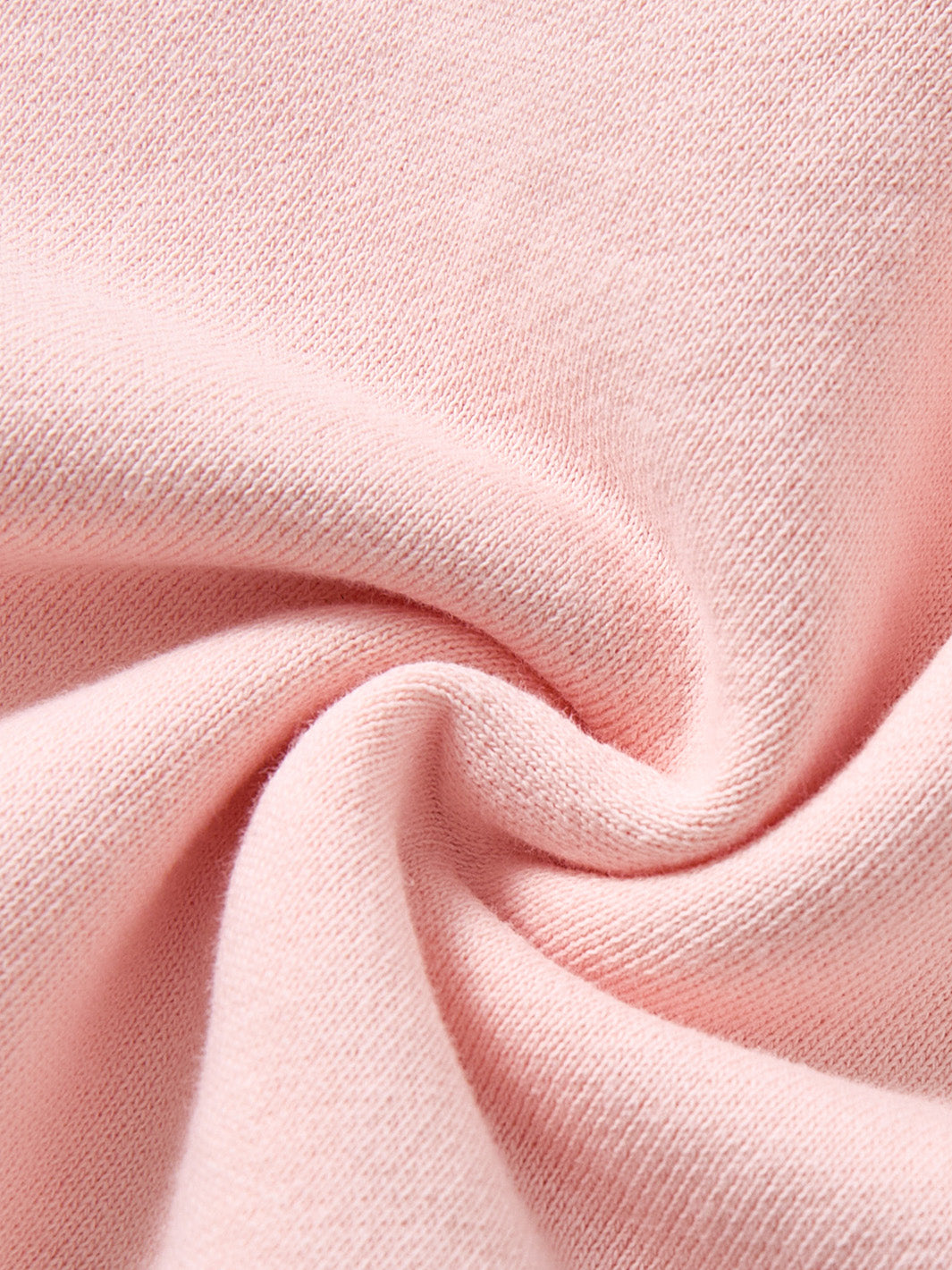 French Terry Emblem Top - Peach