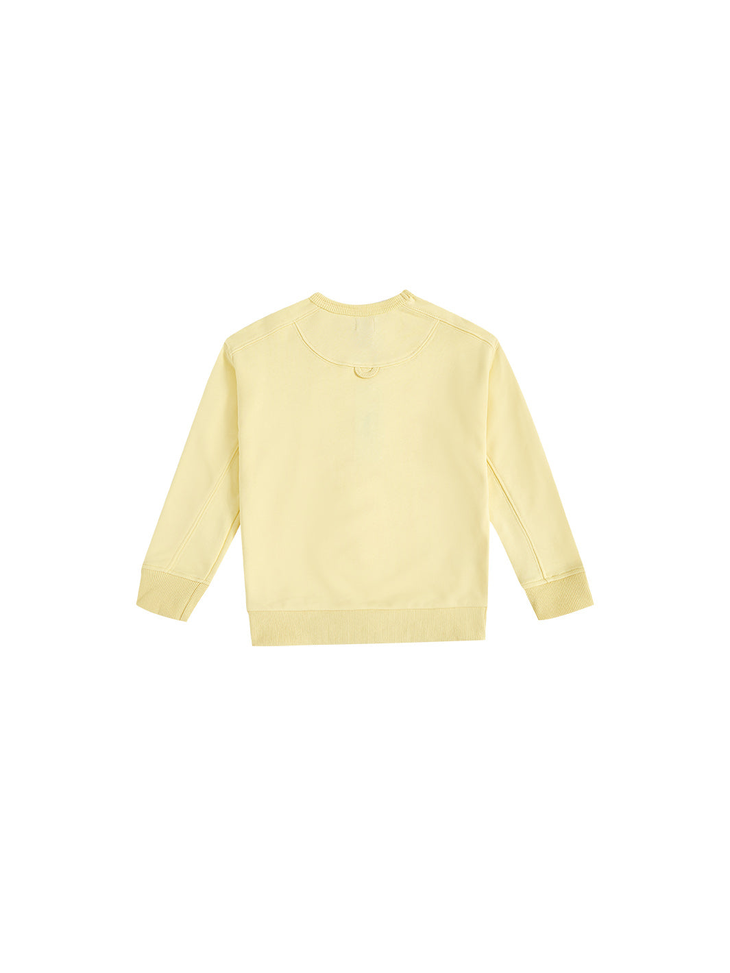 French Terry Emblem Top - Yellow