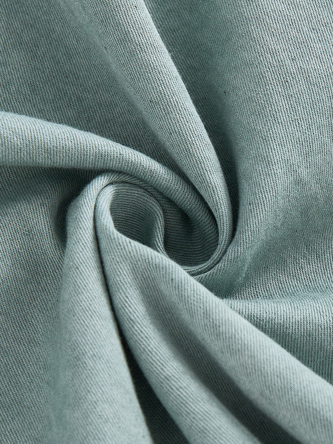Solid Emblem Dress - Sage