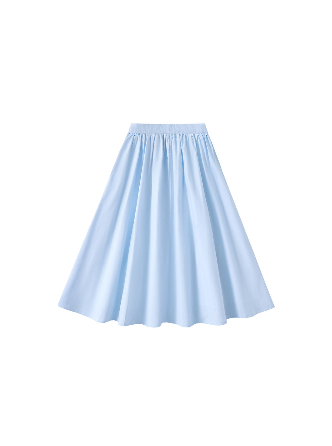 Parlor Tea-length Skirt - Lt. Blue