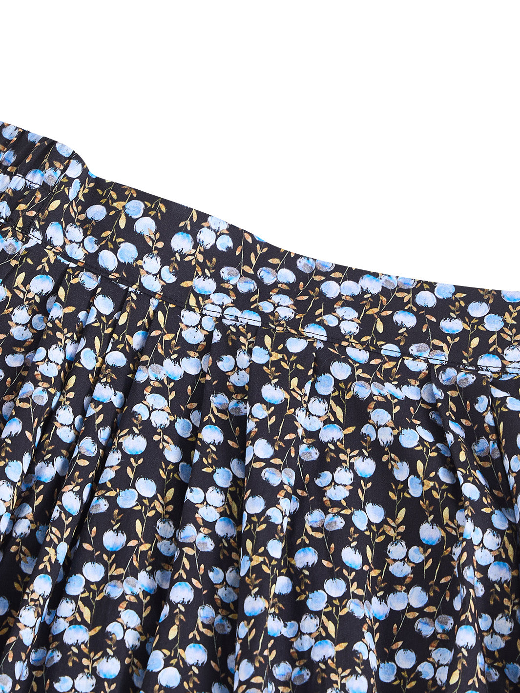 Midnight Orchard Tea-length Skirt