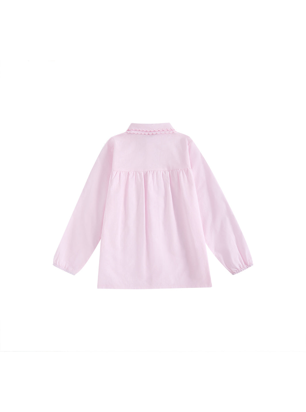 Sea Glass Collar Shirt - Pale Pink