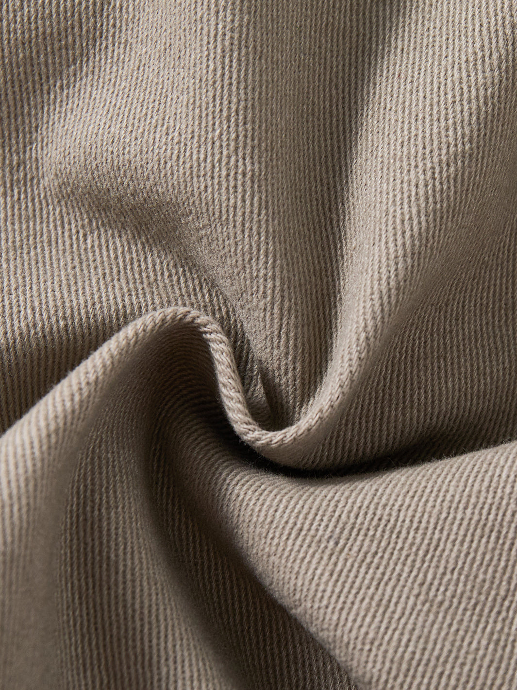 Twill Emblem Short Pants - Grey