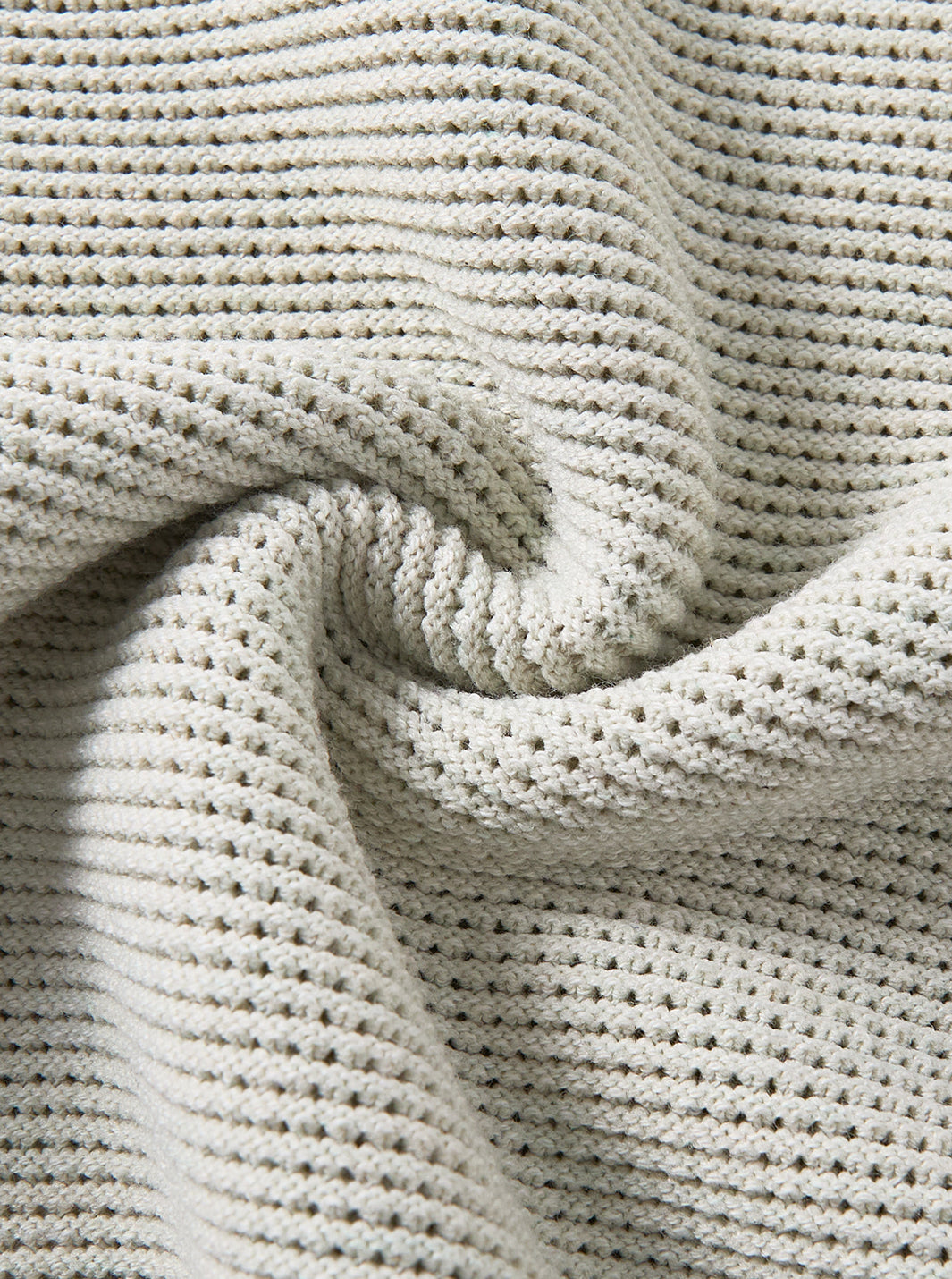 Grid Short Sleeve Sweater