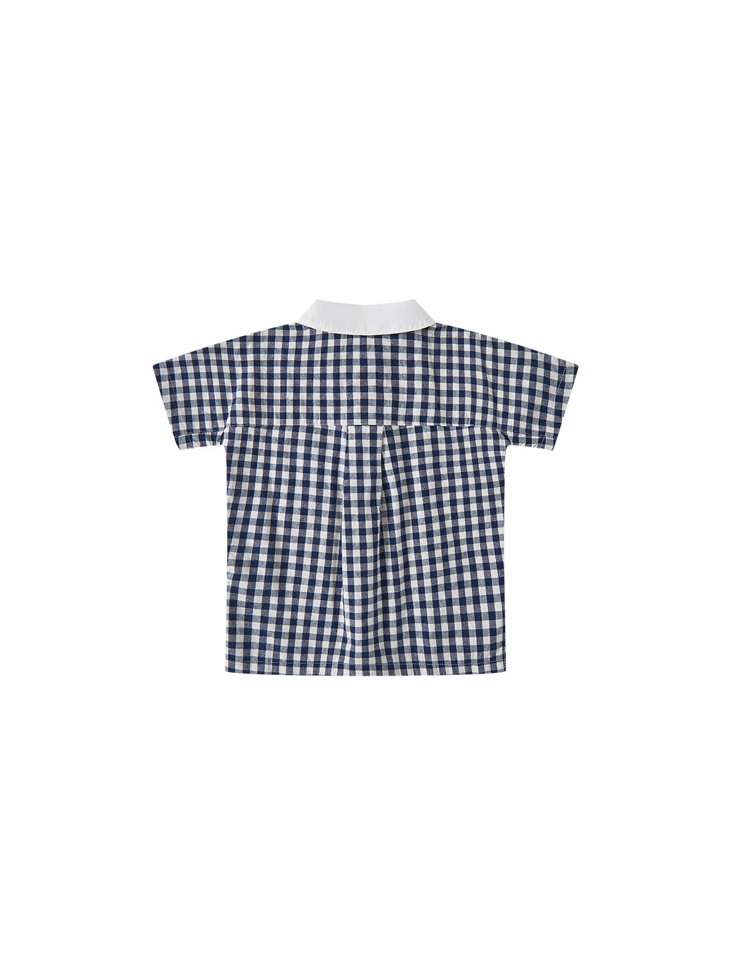 Big Gingham Short Shirt
