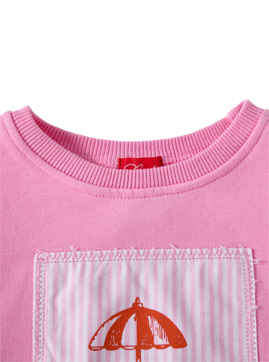 Striped Square Top - Pink
