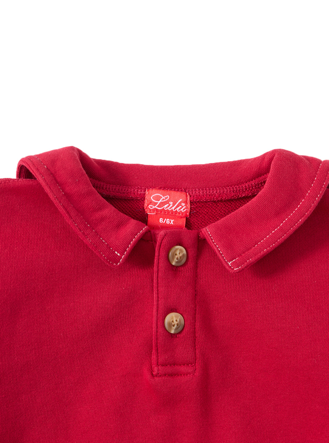 Coastal Crew Top - Brown Red