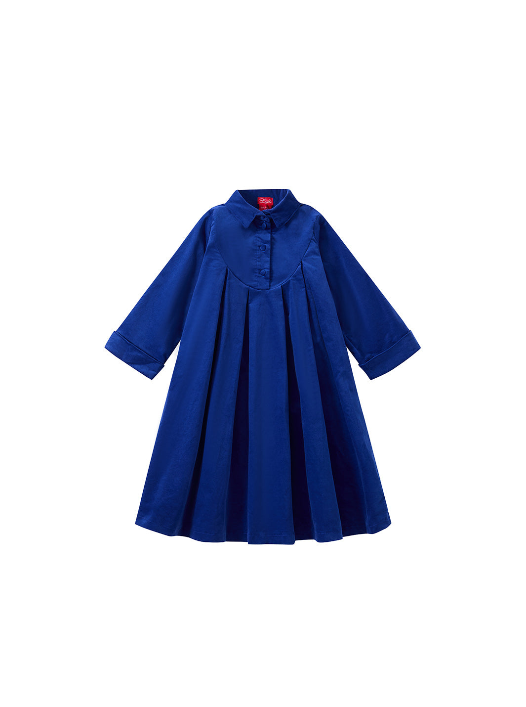 Stretched Velvet Bib Dress