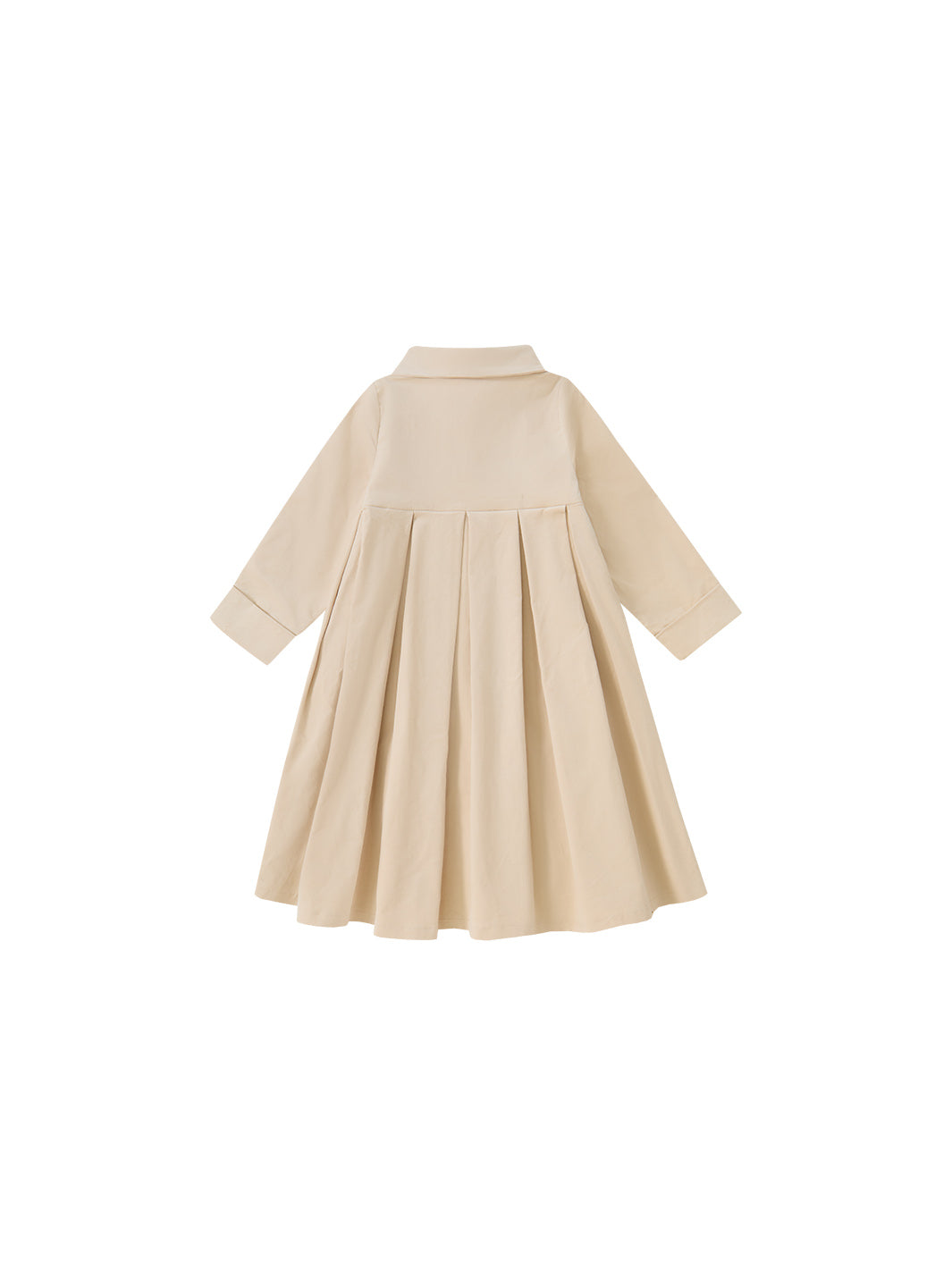 Stretched Velvet Pleated Dress