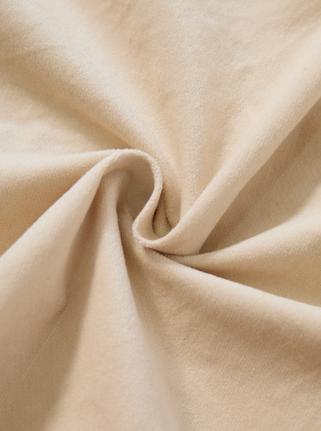 Stretch Velvet Skirt - Off White