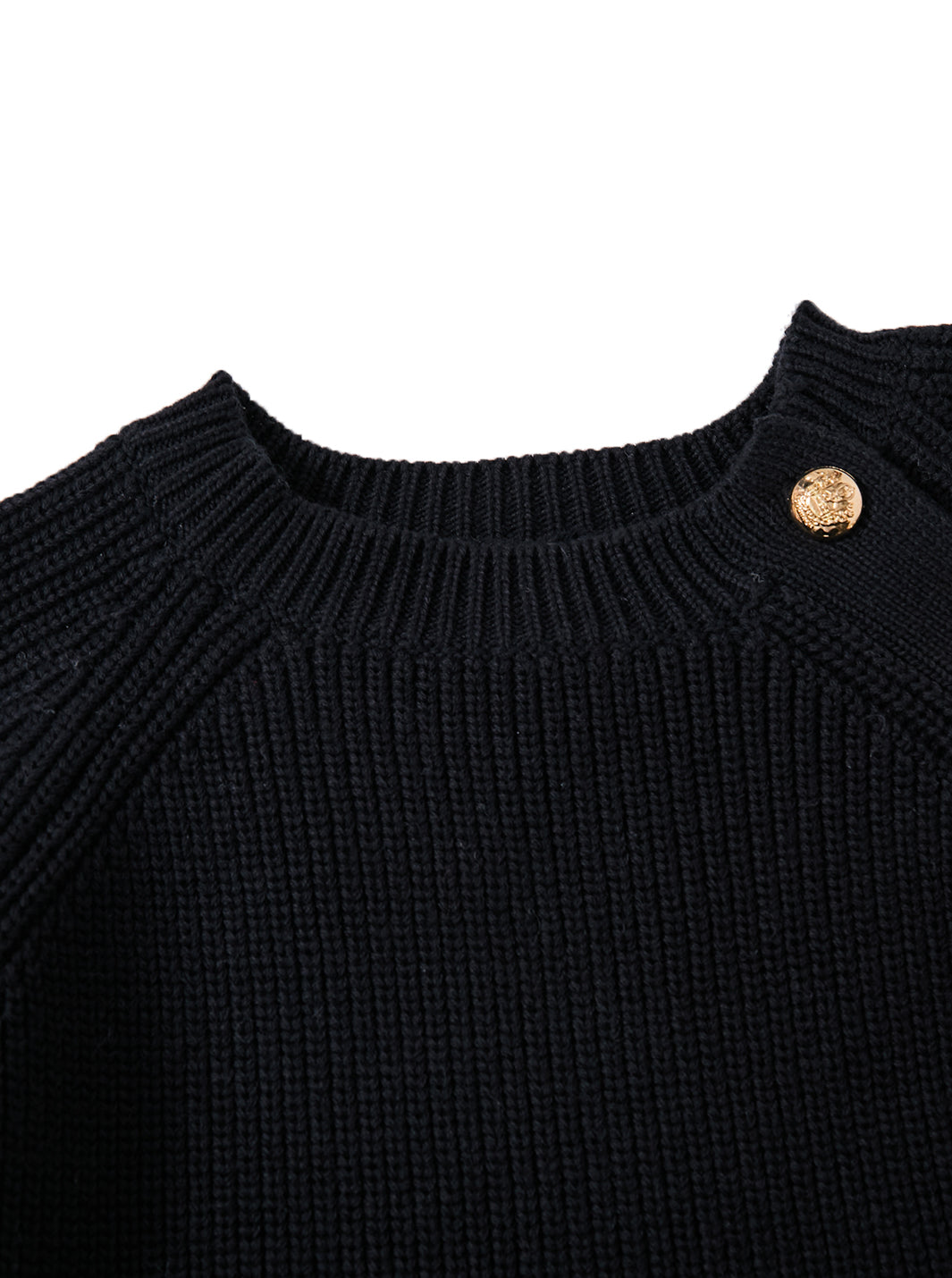 Basic Knit Sweater - Black