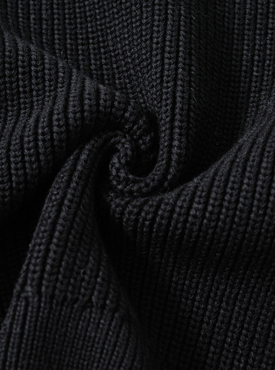 Basic Knit Sweater - Black