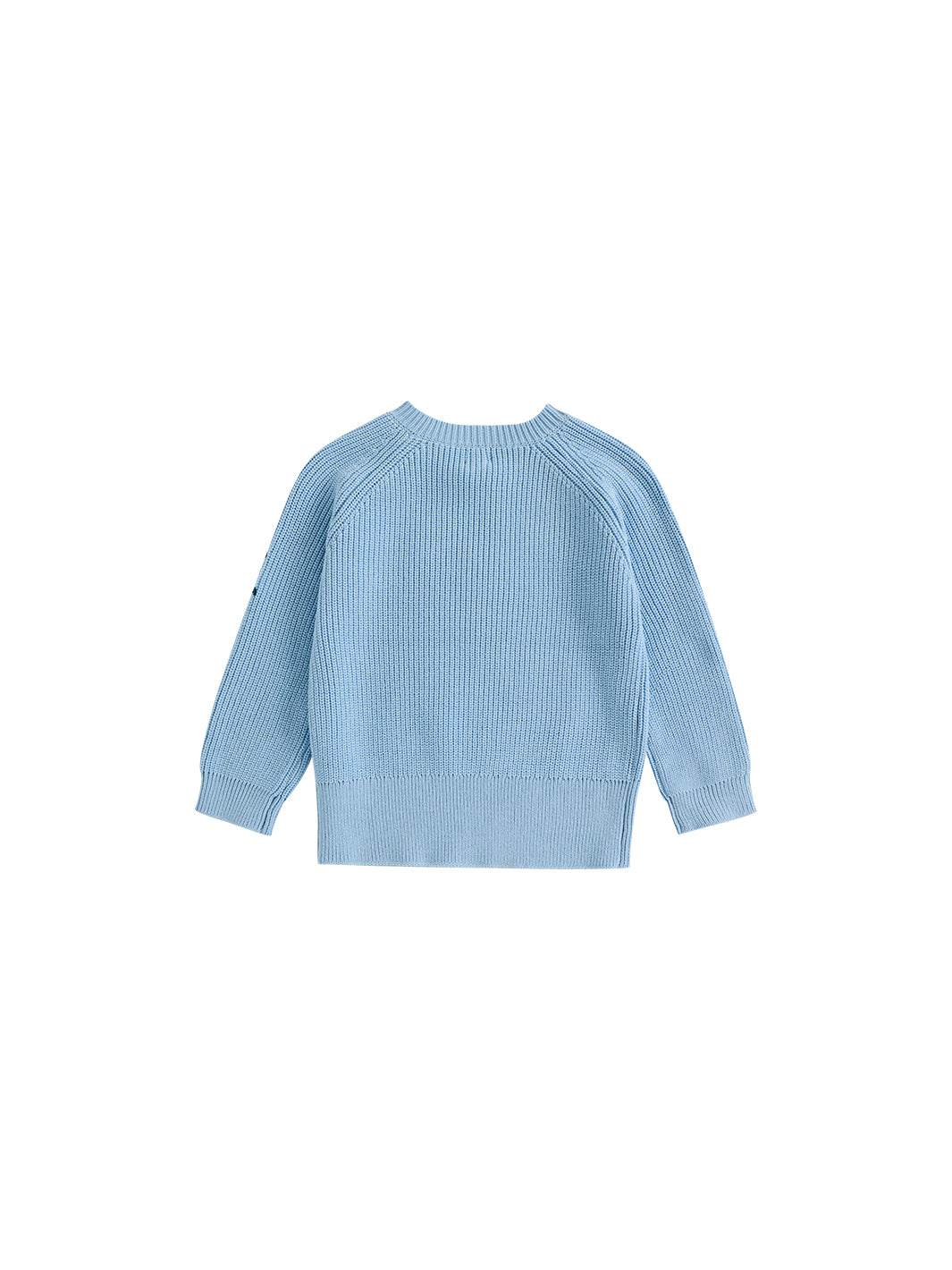 Basic Knit Sweater - Sky Blue