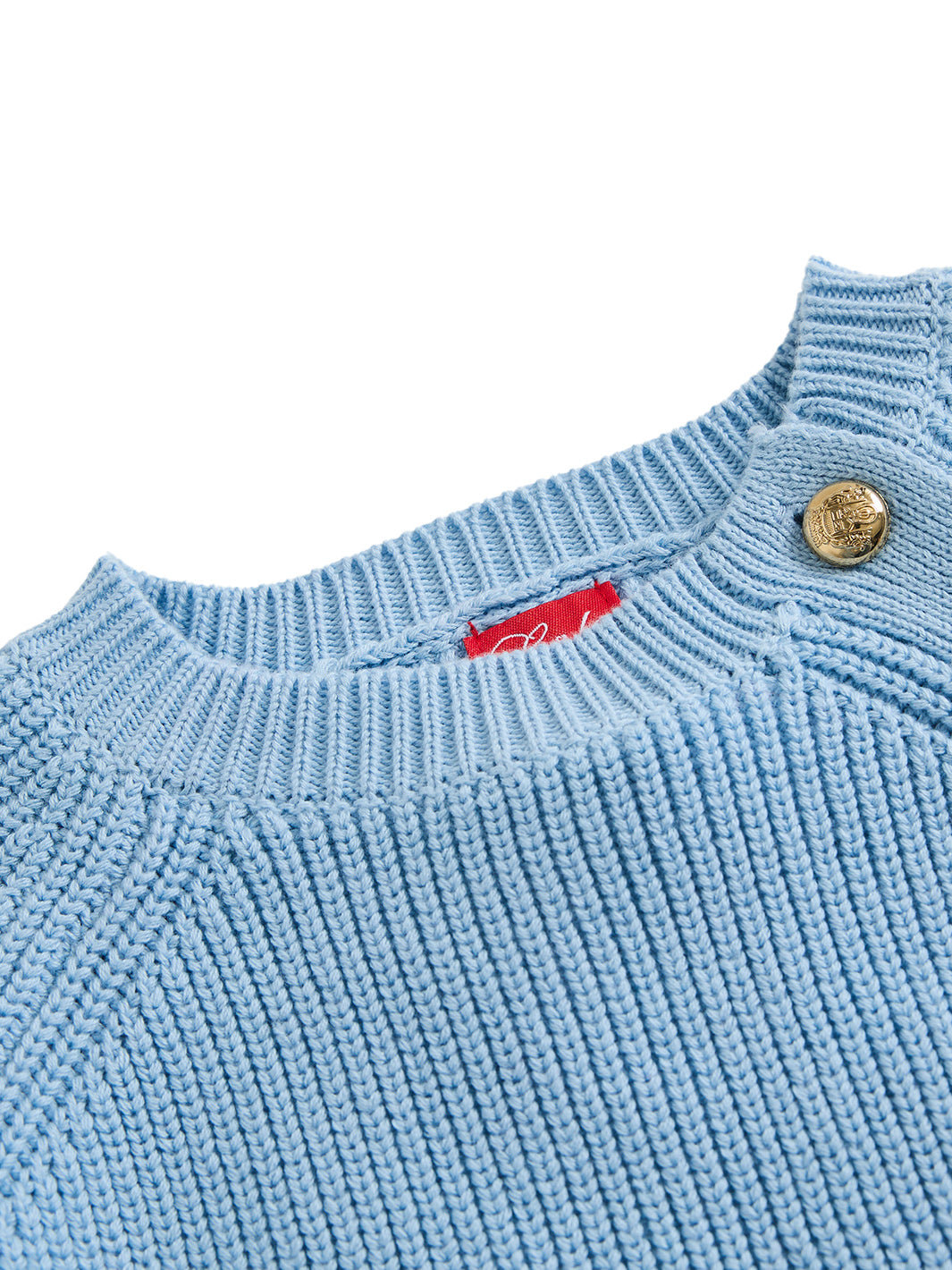 Basic Knit Sweater - Sky Blue