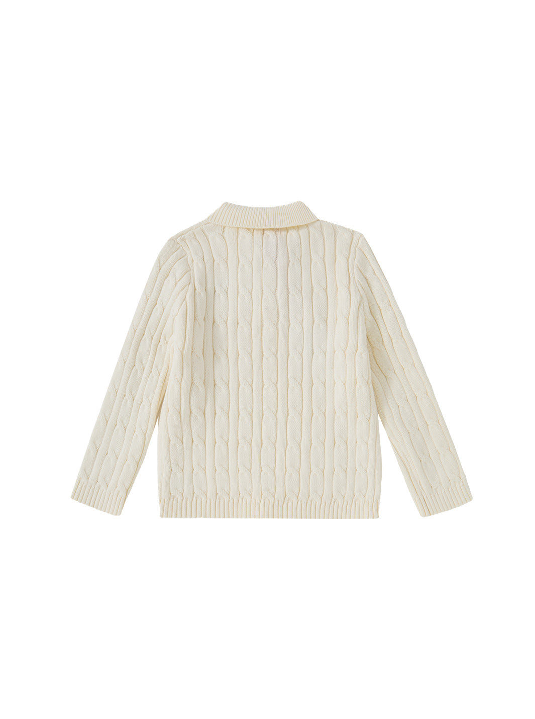 Cable Knit Sweater - Cream