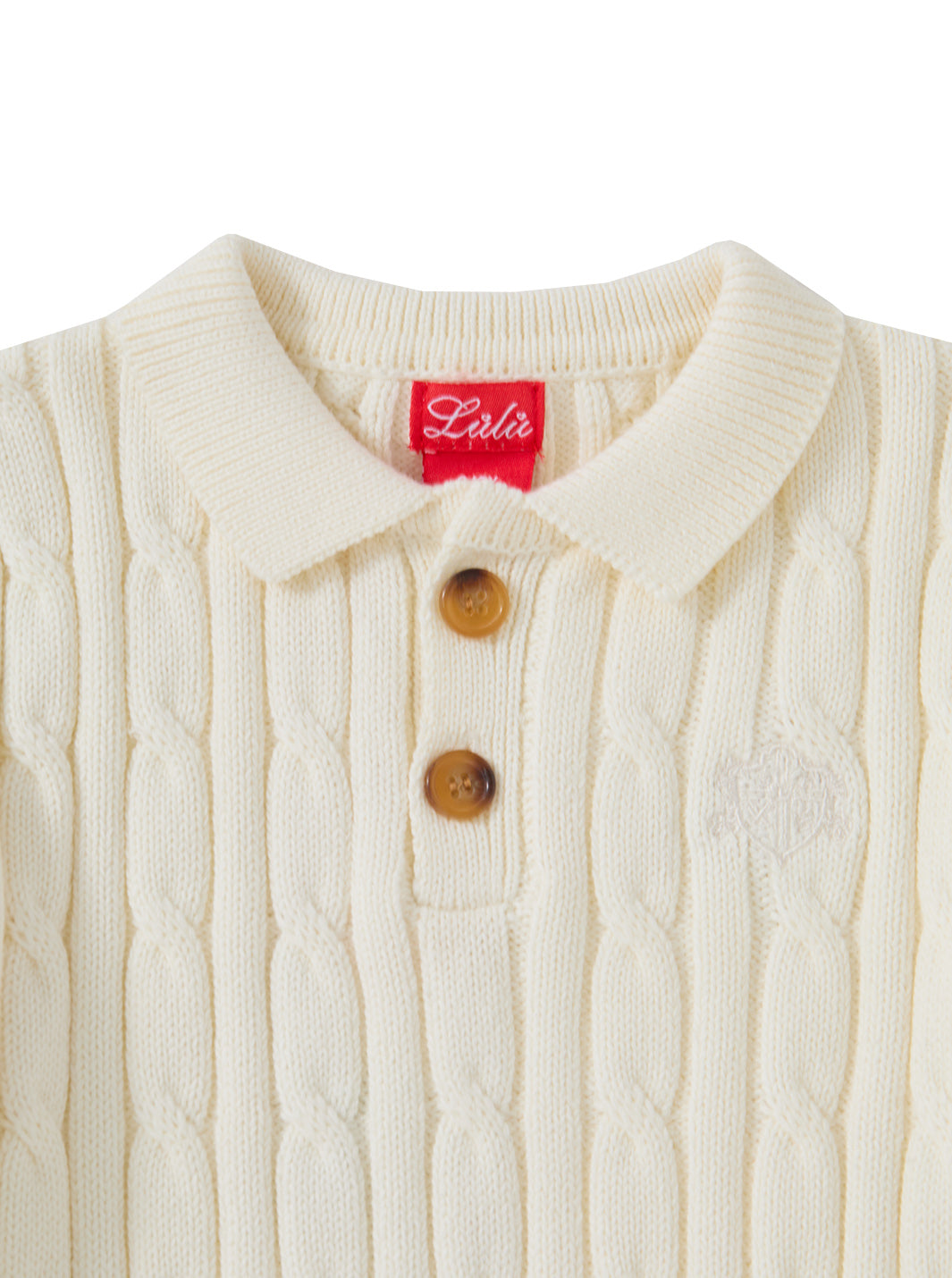 Cable Knit Sweater - Cream