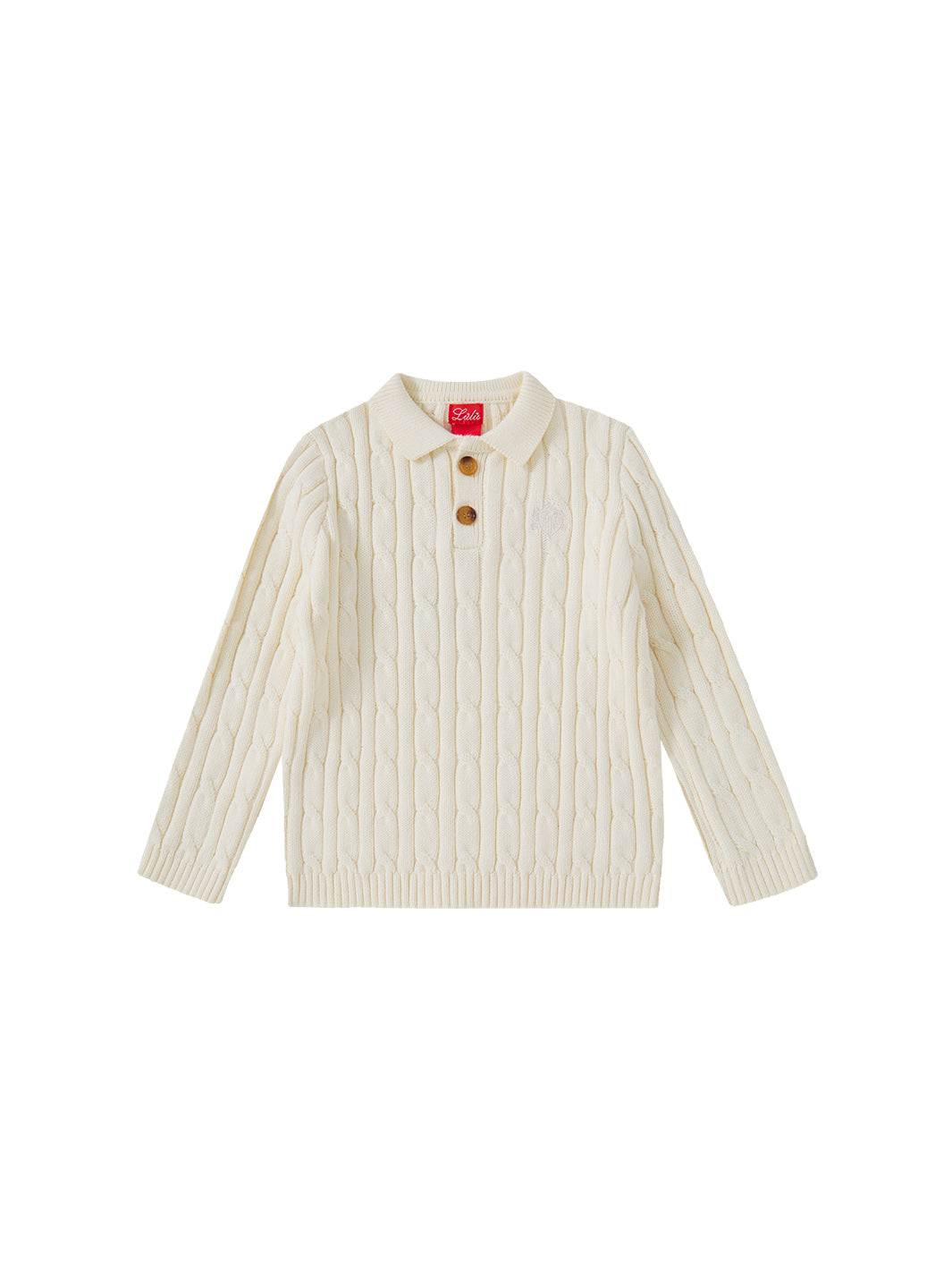 Cable Knit Sweater - Cream