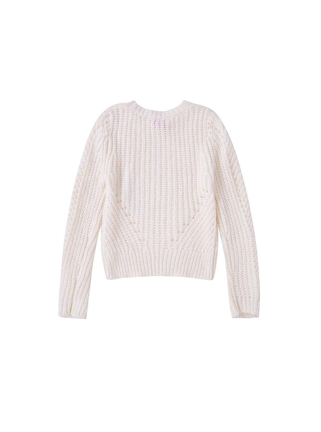 Halo Knit Sweater- Off White