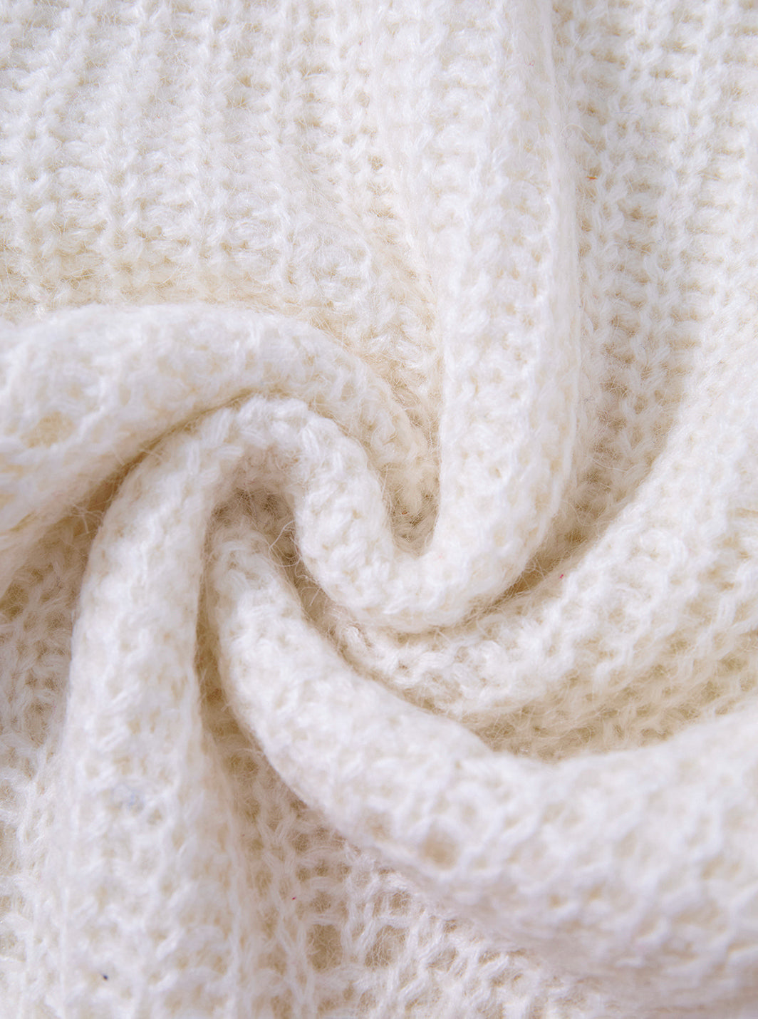 Halo Knit Sweater- Off White