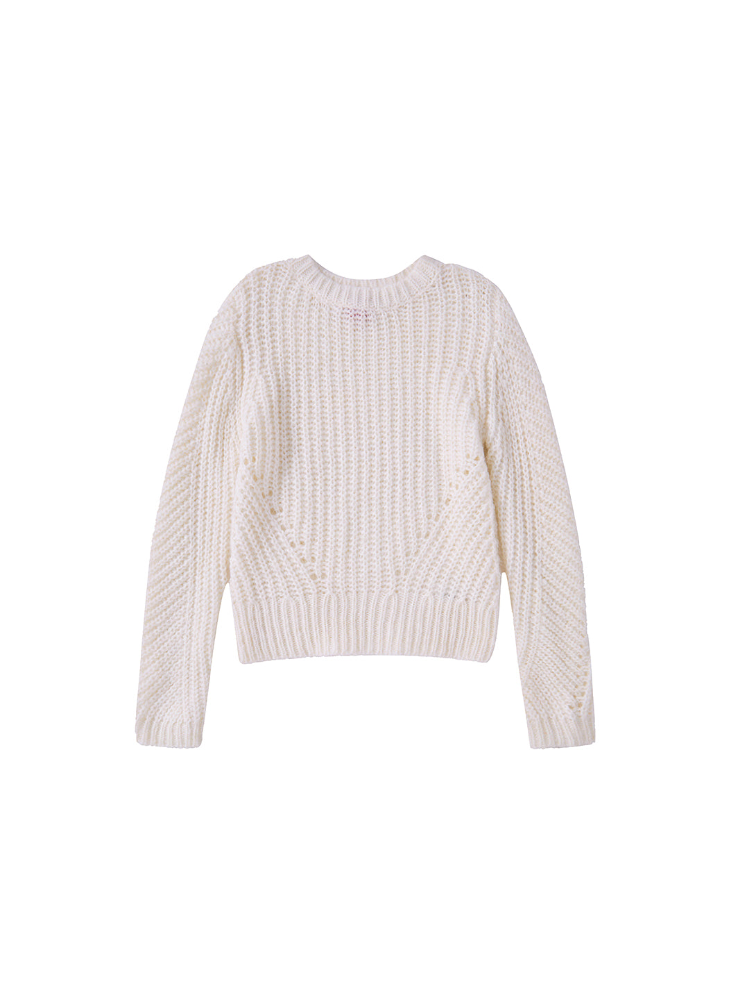 Halo Knit Sweater- Off White
