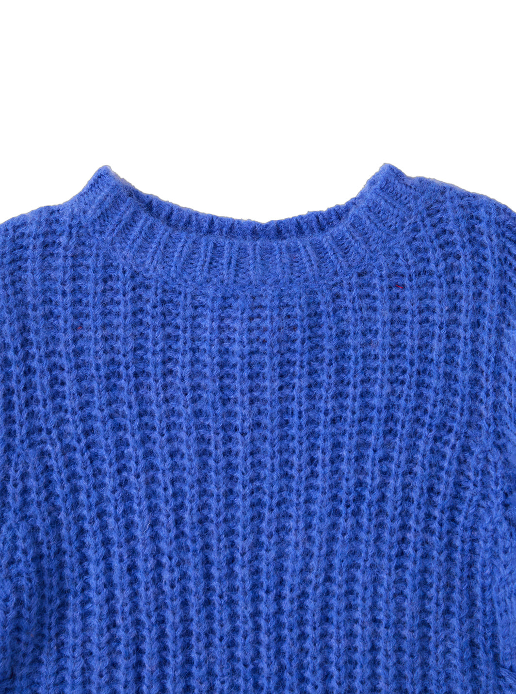 Halo Knit Sweater- Royal Blue