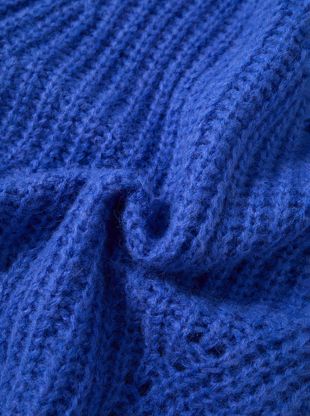Halo Knit Sweater- Royal Blue