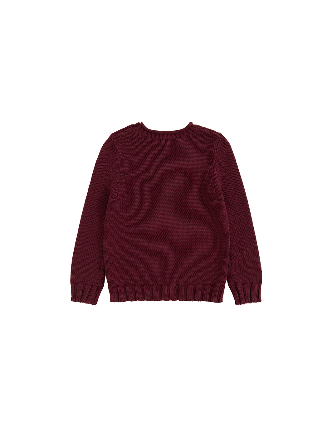 Berry Charm Heart Sweater