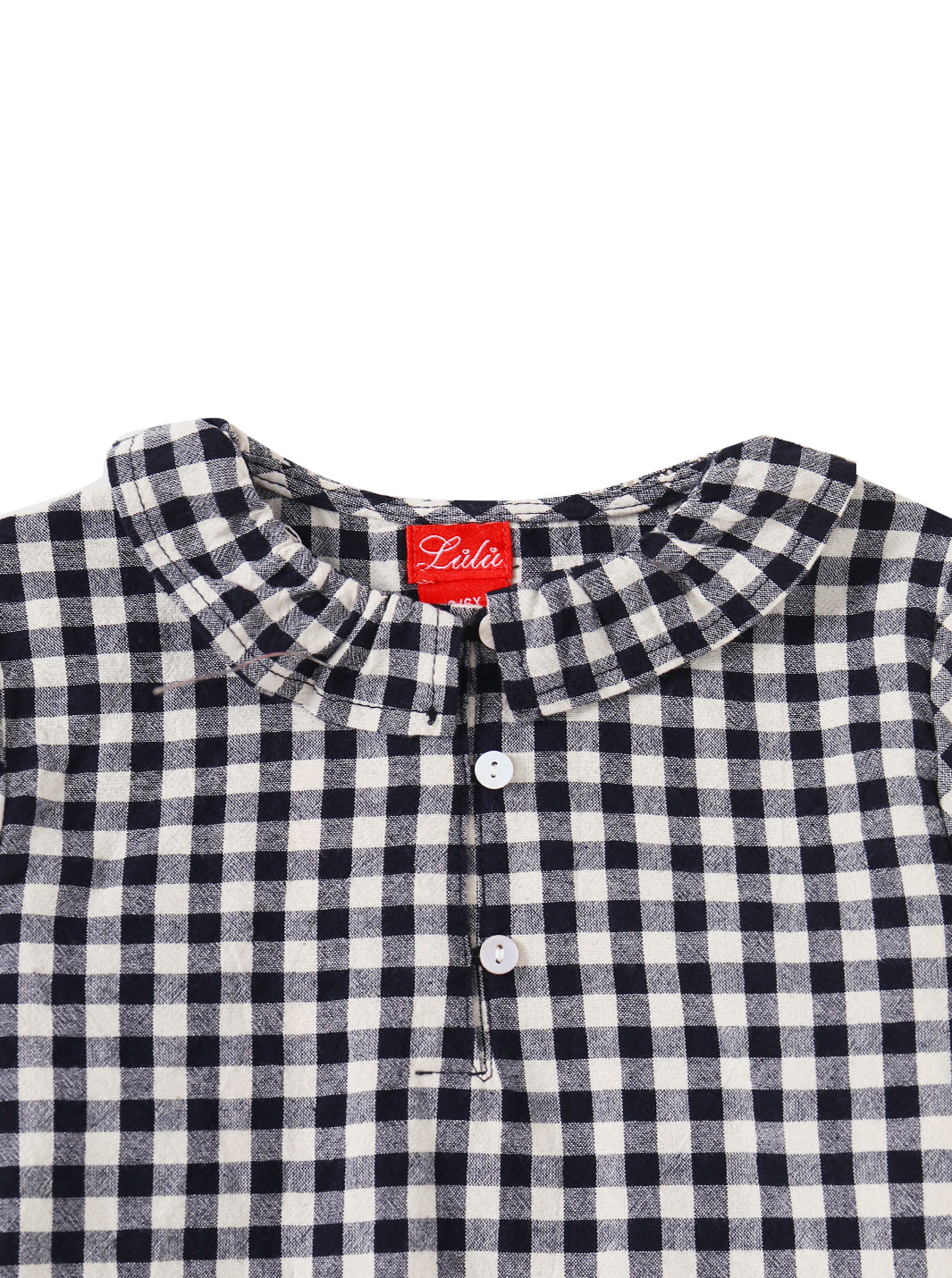 Gingham Boys Shirt