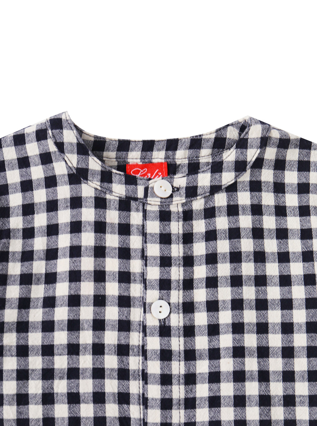 Gingham Girls Shirt