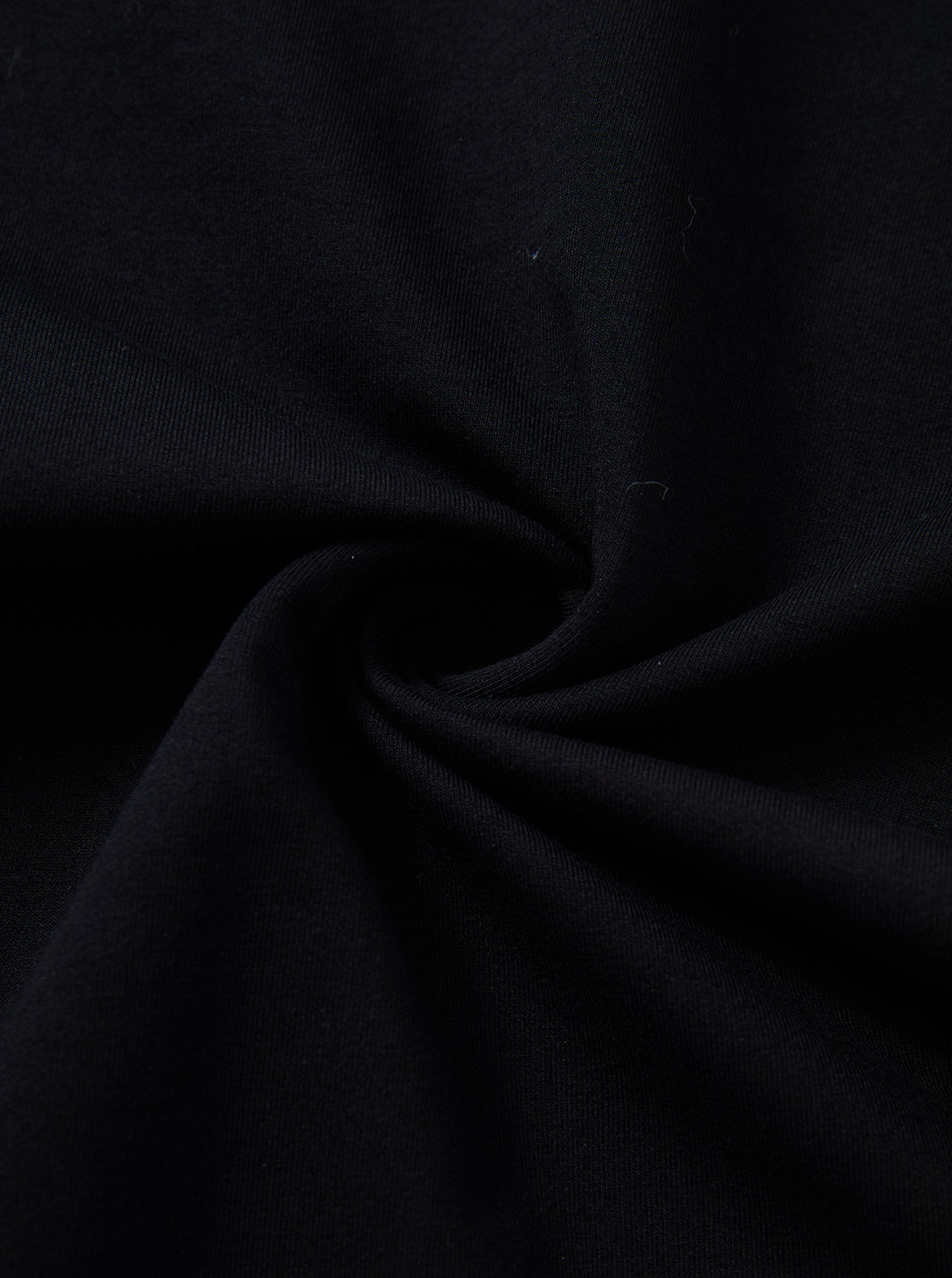 Velour Jersey Robe - Black