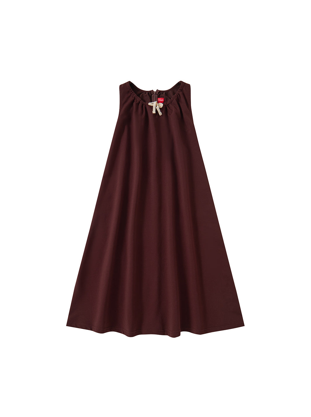 Velour Jersey Robe - Brown