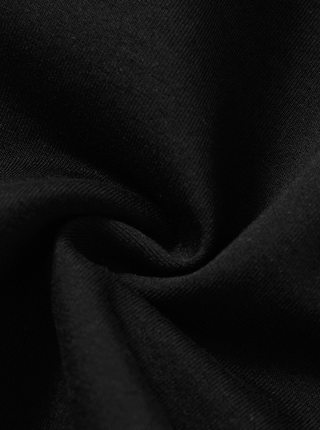Velour Jersey Overall - Black