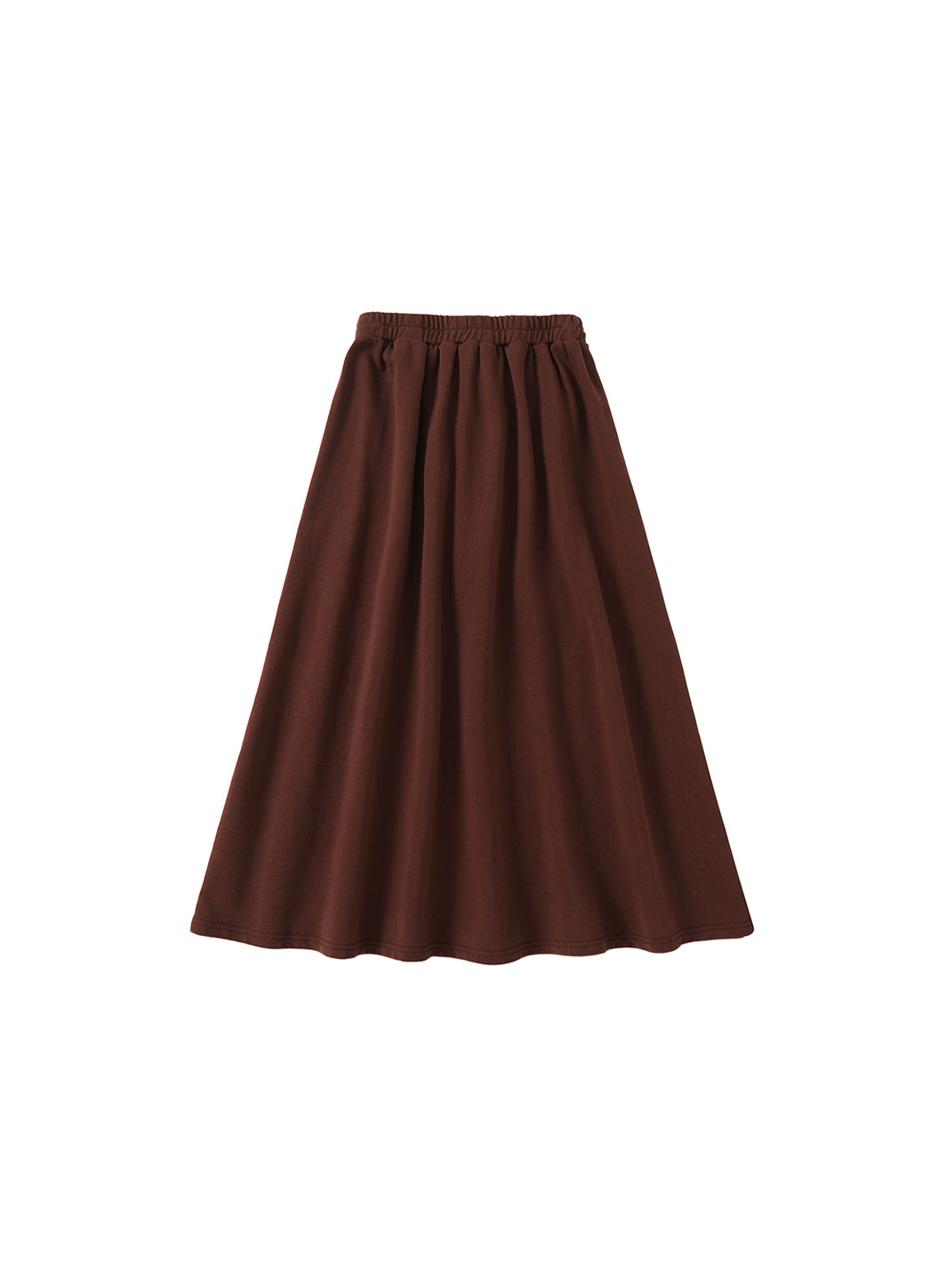 Classic Comfort Skirt - Brown