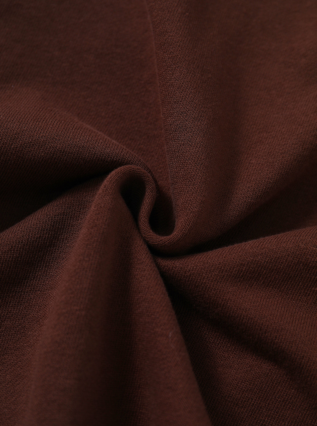 Classic Comfort Hooded Bow Top - Brown