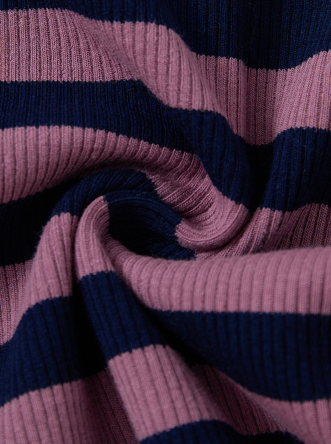Striped T-Shirt - Navy/Lavender