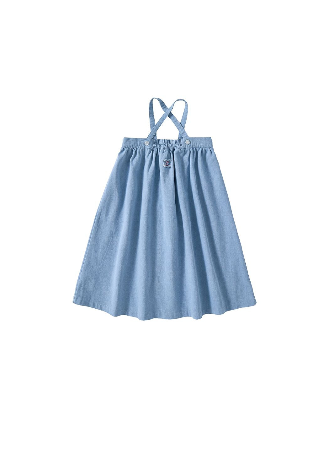 Denim Gathered Jumper