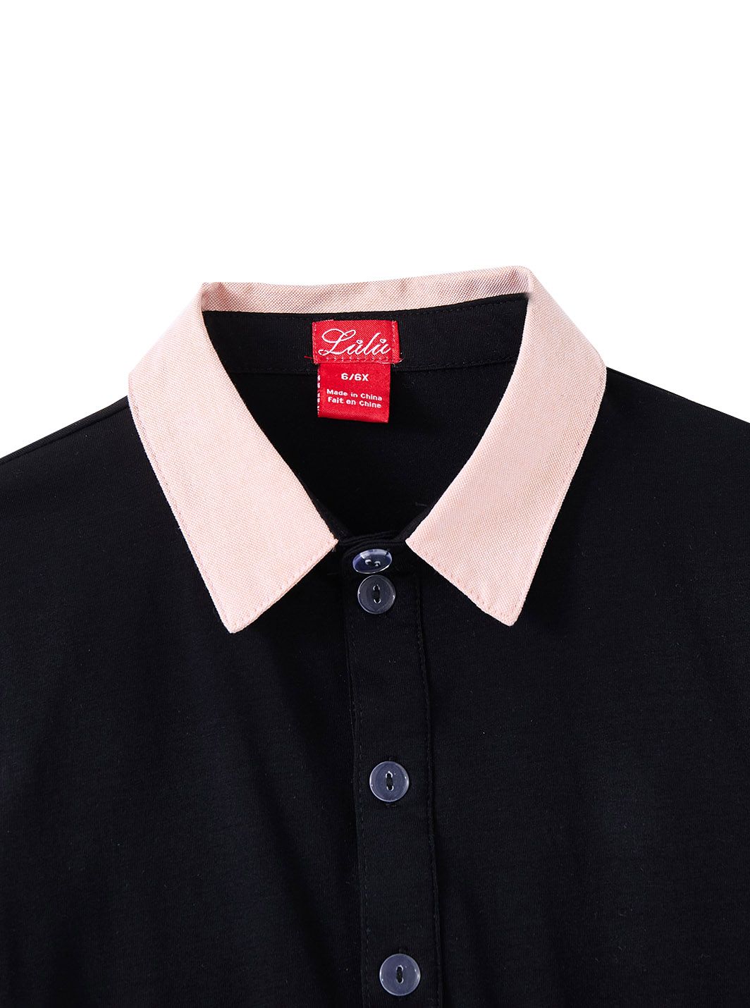 Contrast Collar Polo