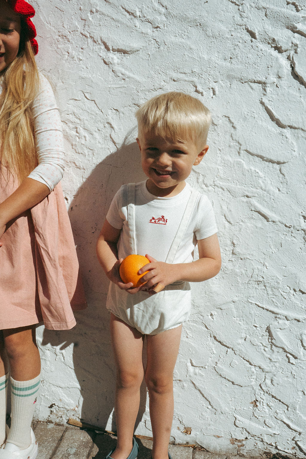 Embroidered Parade Short T-shirt - Ivory