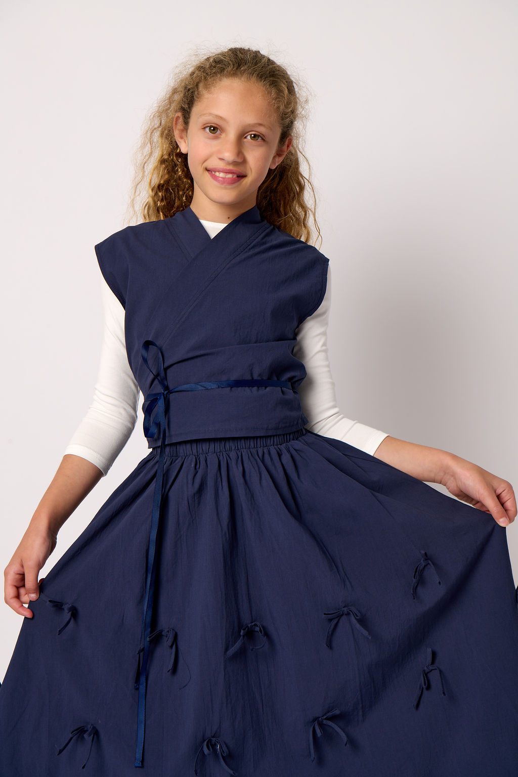 Girls Bows Midi-Length Set